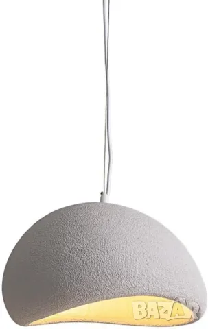 Каменен полилей в скандинавски стил светлини Форма на облак от смола, снимка 3 - Лампи за таван - 48759479