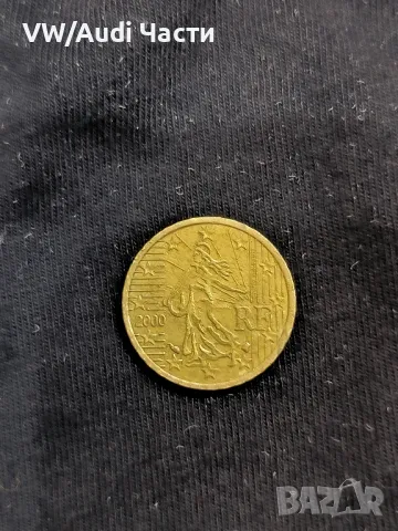 Монета 10 евро цента Франция 2000г. минт 10 Euro Cent France , снимка 2 - Нумизматика и бонистика - 49046093