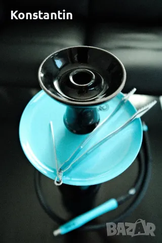 Наргиле El Badia Celeste Black Blue Edition, снимка 3 - Наргилета - 48547870