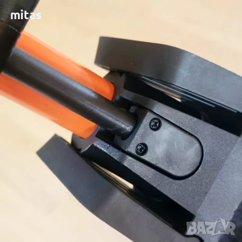 Ръчна помпа с манометър MARTAR, Стоманена, Сгъваема, 11 Bar / 160 PSI, снимка 9 - Аксесоари за велосипеди - 53177288