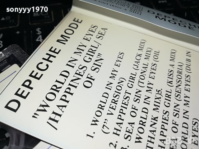 DEPECHE MODE-КАСЕТА 2808221520, снимка 3 - Аудио касети - 37825216