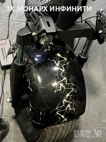 Електрически Скутер HARLEY със зарядно , снимка 10 - Друга електроника - 53158729