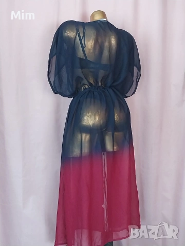 VRS 2/3XL Ефирна рокля в преливащи цветове , снимка 2 - Рокли - 54361710