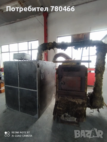 Сушилна камера с перолизен котел 38kw