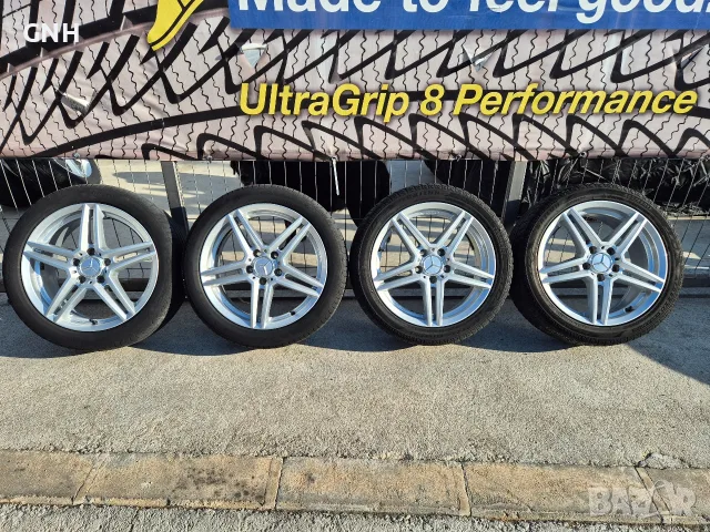 Джанти Uniwheels 17цола , 5х112 , 7j ,et48.5 , 225/45/17 Mercedes  Audi  Vw Seat  Skoda 
