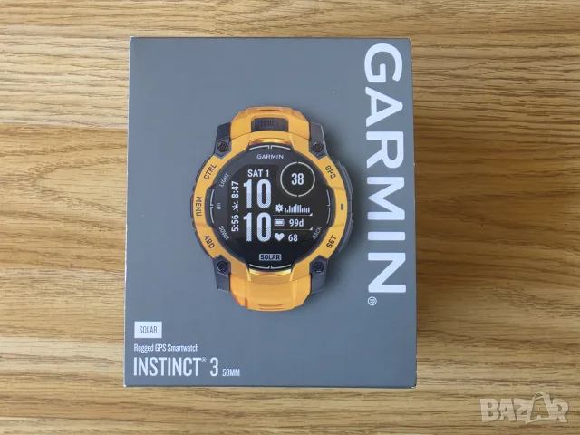 Garmin instinct 3 solar 50mm , снимка 3 - Смарт часовници - 56452439