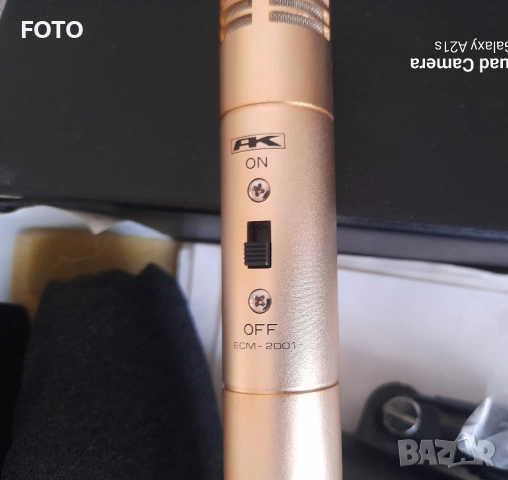 AK microfone ECM-2001, снимка 3 - Микрофони - 52837502