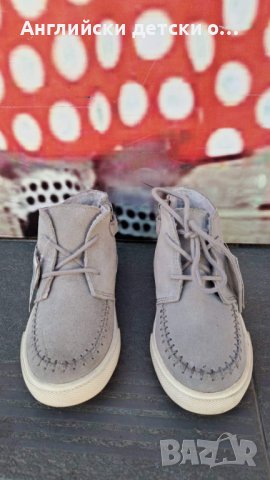 Английски детски кецове естествен велур-NEXT , снимка 4 - Детски маратонки - 38451788