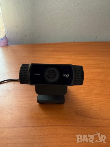Уеб камера Logitech HD Pro Webcam C920, Full HD (1920x1080@30fps), стерео микрофони, USB