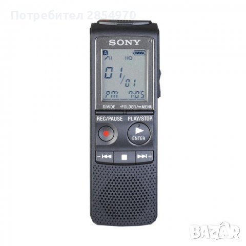 Sony ICD-PX820 MP3 цифров диктофон с USB връзка, снимка 1