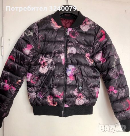 Детско Яке с две лица за момиче, снимка 3 - Детски якета и елеци - 34903364