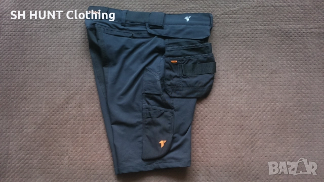 Timbra Work Stretch Full Shorts размер 52 / L изцяло еластични работни къси панталони W4-614, снимка 9 - Панталони - 51949589