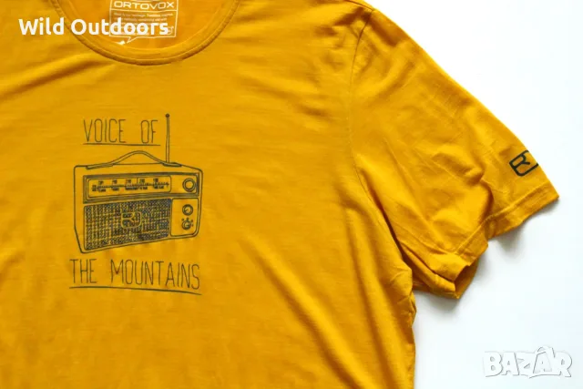 ORTOVOX 150 Cool logo Radio T-shirt - мъжка мерино тениска, размер XXL, снимка 3 - Спортни дрехи, екипи - 55804203