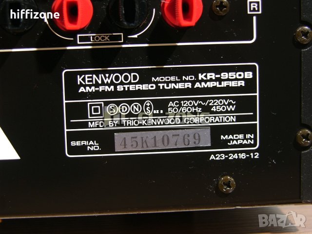 РЕСИВЪР  Kenwood kr-950b /1 , снимка 9 - Ресийвъри, усилватели, смесителни пултове - 42622278