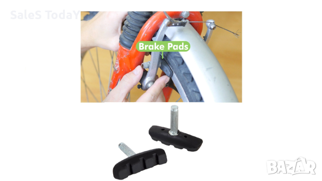 Гумички за спирачки вело, Гумени челюсти, 2бр, 65мм