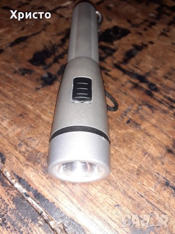 фенер пластмасов с обикновена крушка