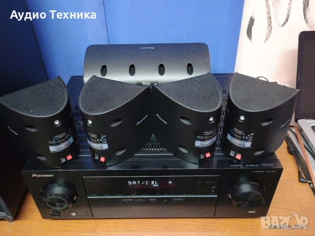 Система за домашно кино PIONEER VSX-324. Оригинален комплект! , снимка 11 - Аудиосистеми - 52338719