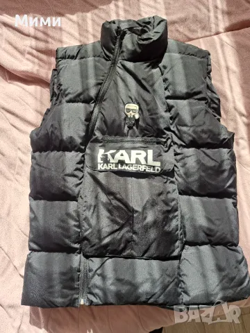 Мъжки елек Karl Lagerfeld размер S, снимка 5 - Якета - 47727157