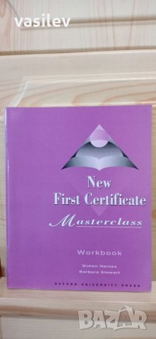 New first certificate masterclass workbook, снимка 1 - Учебници, учебни тетрадки - 33776502