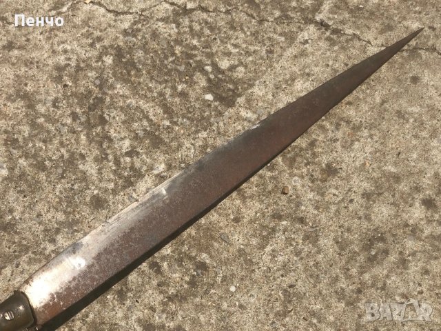 старинна бойна НАВАХА /NAVAJA/ - XVII - XVIII век - ОРИГИНАЛ, снимка 18 - Ножове - 51286048