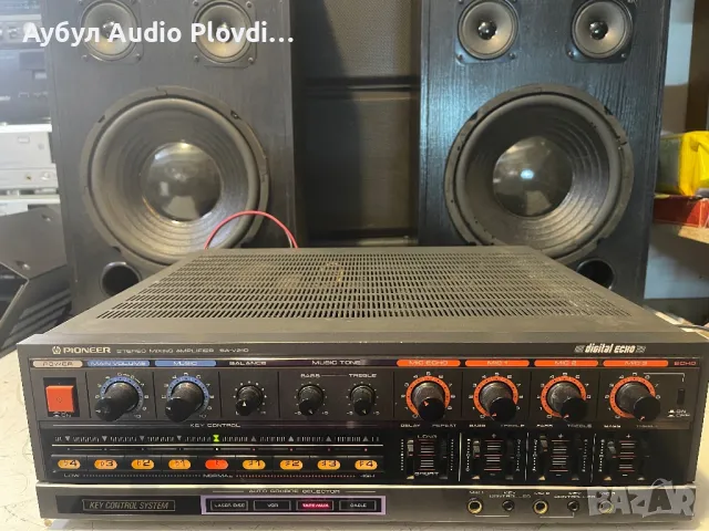 PIONEER Стерео миксиращ караоке усилвател SA-V210