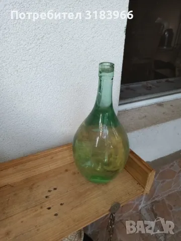 дамаджана 2 литра от дебело стъкло обла., снимка 3 - Други стоки за дома - 50072944