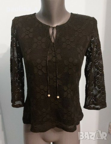 Два броя / Маркова блуза с хастар / L / XL , снимка 4 - Блузи с дълъг ръкав и пуловери - 30098079