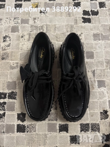 Обувки Clarks Signature, Естествена кожа, снимка 2 - Дамски ежедневни обувки - 52791584