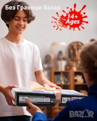 Нова Играчка бластер с въртящ барабан 5 изстрела 60 стрелички за деца игра, снимка 2 - Други - 54046777