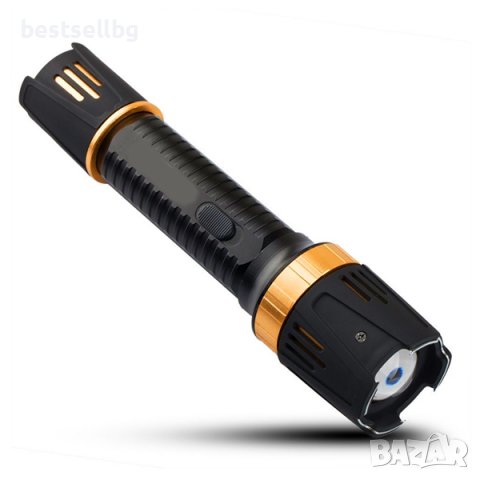 Мощен електрошок лед фенер презареждащ се USB кучегон самозащта кучета, снимка 6 - Друга електроника - 39093649