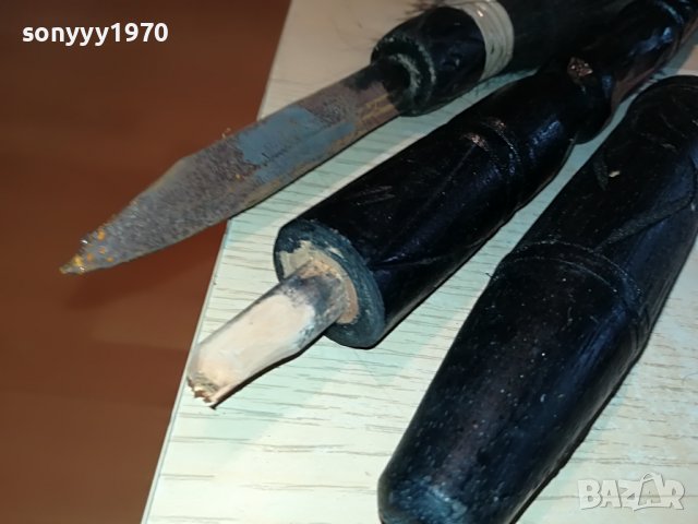 африканско копие с метален връх 1812221846, снимка 5 - Антикварни и старинни предмети - 39048065