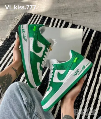 Нови обувки Nike ×LV, снимка 4 - Маратонки - 48957370