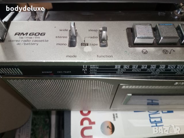 Siemens RM 606 радиокасетофон, снимка 8 - Радиокасетофони, транзистори - 13996633