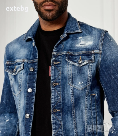 DSQUARED2 оригинално дънково яке, снимка 2 - Якета - 54152922