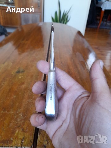 Старо зъболекарско шило, снимка 3 - Други ценни предмети - 37641782
