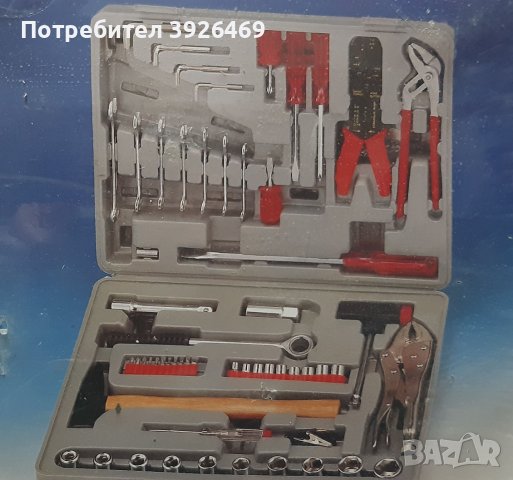 Куфар с инструменти 100 чости