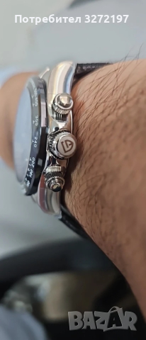 Кварцов часовник PAGANI DESIGN, сапфир,Seiko VK63 механизъм, авт. дата,хронограф,водоустойчив 100 м., снимка 10 - Мъжки - 44605658