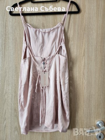 Елегантна розова рокля, снимка 5 - Рокли - 40253898