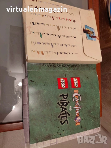 LEGO 2 в 1 - Castle & Pirates - Лего замък и пирати с формата на книга, снимка 5 - Колекции - 53207693