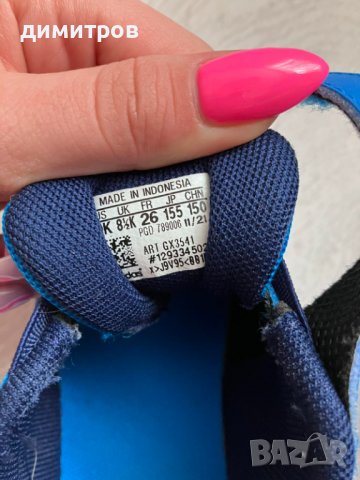 Детски оригинални маратонки adidas 26 номер , снимка 9 - Детски маратонки - 38013910
