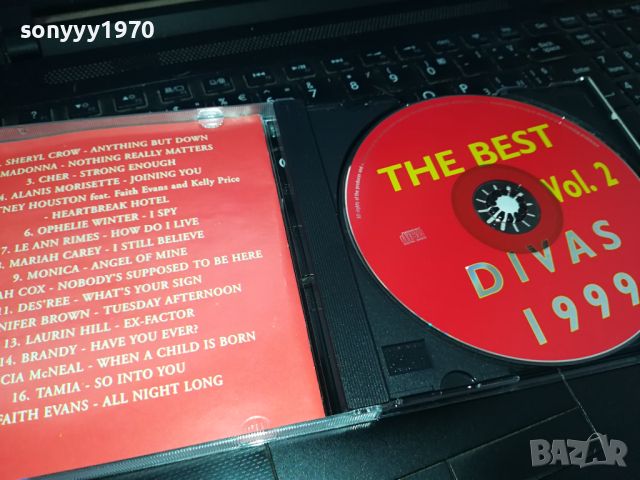 THE BEST DIVAS 1999 VOL.2 CD 0603241634, снимка 6 - CD дискове - 44637834