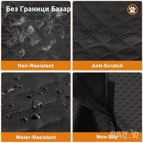 Нов протектор Постелка за багажник за куче водоустойчива миеща се SUV кола, снимка 7 - За кучета - 54100874