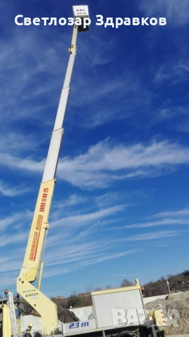 Автовишка под наем, снимка 16 - Услуги с автокран - 54196896