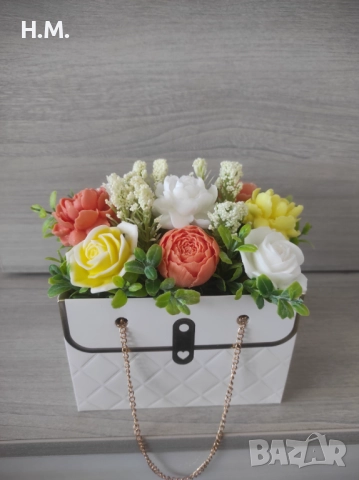 Сапунени цветя  15лв.