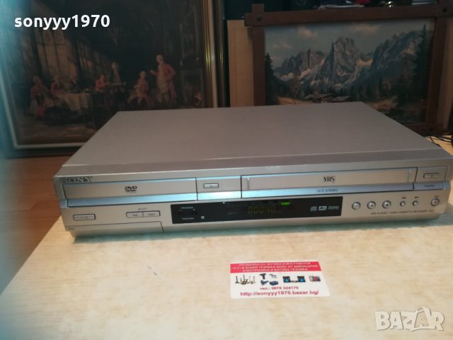 SOLD OUT-ПОРЪЧАНО-sony combo hifi video & dvd 1103211925, снимка 2 - Плейъри, домашно кино, прожектори - 32125868