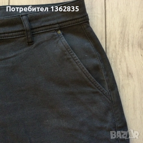 НОВИ тъмно сиви къси гащета бермуди SHAPING NEW TOMORROW размер 33, снимка 5 - Къси панталони - 51521788