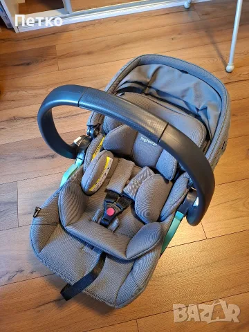Столче за кола Peg Perego Primo Viaggio Lounge + въртяща база Base Giro