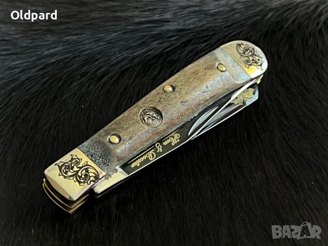 Сгъваем колекционерски ловен нож. , снимка 3 - Ножове - 39360163