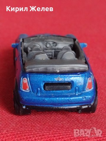 Метална количка MINI COOPER CABRIOLET много красива за КОЛЕКЦИЯ 37672, снимка 4 - Колекции - 40678427