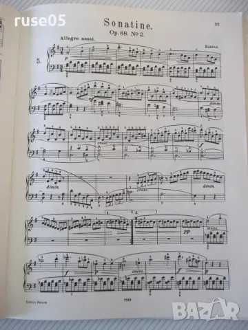Ноти за пиано "SONATINEN ALBUM-BandII--Nr. 1233b" - 120 стр., снимка 4 - Специализирана литература - 47539777